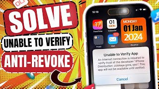 Revoke Apps Fix Anti Revoke Guide for iPhone amp iPad 2024 [upl. by Ainslie635]