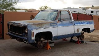 1979 Chevrolet Cheyenne Super 10 350 Restoration Project [upl. by Edmunda]