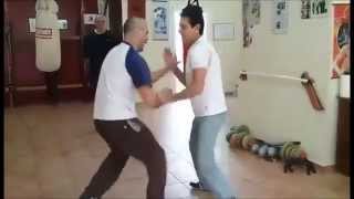 Wing Chun Loukas Kastrounis training Chi Sao CreteGreece [upl. by Gaddi113]