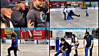 ASÍ NOS DIVERTIMOS EN LA PISTA DE HIELO EL KC PAUL HURTADOJAÍMICO Y GORDO ARCE❄️⛸MAYVE CASTRO‼️ [upl. by Dawson]