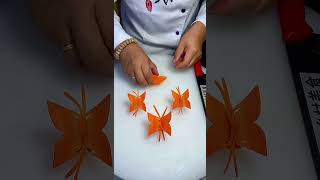 🥕Top Chefs Tell You How To Carve Carrots Beautifully fruitcutting knifeskills [upl. by Helms]