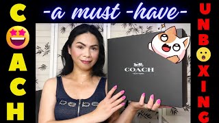 COACH UNBOXING A MUST HAVE REVEL BAG 😱  coachbag 🔥 [upl. by Dunkin598]