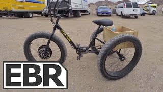 EBikeKit ETrike Kit Video Review  Electric Sun Bicycles Fat Trike Conversion [upl. by Loux189]