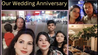 Tehzeeb Restaurant Pizza Review  17th Wedding Anniversary Vlog 😊 [upl. by Valera824]