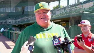 Baylor Baseball Mitch Thompson and Players Start Fall Ball [upl. by Ssitnerp]