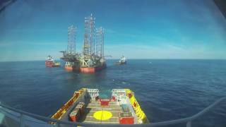 Ocean Response rig move West Epsilon [upl. by Steinberg]