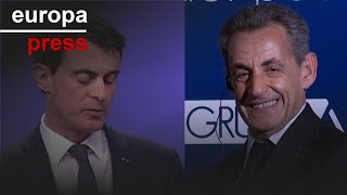 Sarkozy y Manuel Valls se centran en las elecciones francesas tras el 9J [upl. by Froehlich]