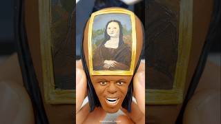 Mona Lisa KSI😂 clay art ksi meme art [upl. by Schram536]