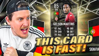 This CARD is FAST 85 SIGNATURE Martins Review FIFA 22 Ultimate Team [upl. by Keefe]