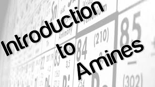 Introduction to amines [upl. by Mcgurn924]