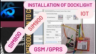 02  Installation Doclight serial software sim900 GSM  GPRS  avr atmega32 atmel atmega16 [upl. by Critchfield532]