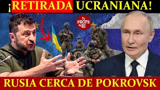 ¡URGENTE RETIRADA MASIVA DE UCRANIANOS EN TORETSK RUSIA CADA VEZ MÁS CERCA DE POKROVSK [upl. by Krenek]