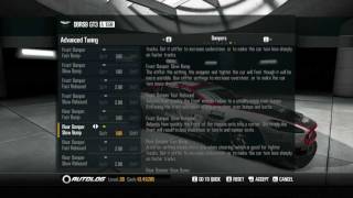 SHIFT 2  Works car  GT3  GT1 tuning guide [upl. by Buyse]