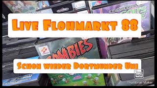 Live Flohmarkt 88 schon wieder Dortmund Uni mit Nintendo Playstation Sega usw [upl. by Relly104]