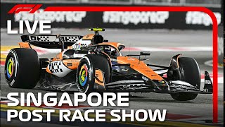 LIVE Singapore Grand Prix PostRace Show [upl. by Eirotal]