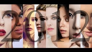 The 100 Most Beautiful Faces of 2012 [upl. by Venice]