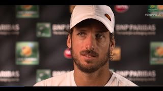 2015 Feliciano Lopez Wednesday Interview [upl. by Vacuva182]