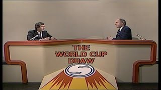 The 1982 World Cup Draw with Brian Moore [upl. by Durwin]