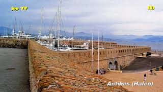 Rundgang durch Antibes Cote dAzur Frankreich Reisebilderbuch jop TV Travel [upl. by Kataway]