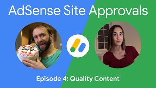 AdSense Site Approvals series  Quality Content [upl. by Ysnil607]