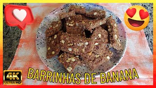 Barrinhas de banana [upl. by Ymmit466]