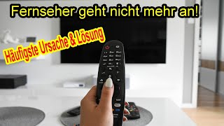 Fernseher geht nicht mehr an URSACHE amp LÖSUNG  Samsung TV reagiert nicht ist kaputt  Tv reparieren [upl. by Sima]