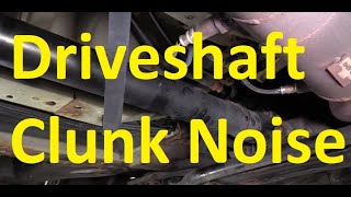 5 Causes Driveshaft Clunk When Accelerating or Decelerating [upl. by Aletha]