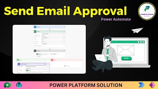 How to create email approval using Power Automate Flow 🚀 microsoft powerautomate send email [upl. by Ecirual647]