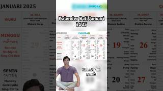 Klik👆Download Kalender Bali Januari 2025 PDF [upl. by Aracot]