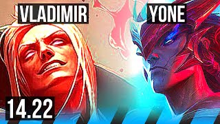 VLADIMIR vs YONE MID  KR Diamond  1422 [upl. by Johann608]