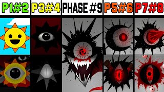 Phase 1 VS Phase 2 VS Phase 3 VS Phase 4 VS Phase 5 VS Phases 69 in Incredibox Sprunki [upl. by Aynwad70]