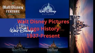 UPDATED Walt Disney Pictures logo history 1937present Condor [upl. by Eoz]