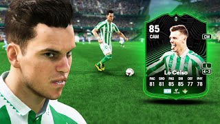 85 ROAD TO THE KNOCKOUTS LO CELSO SBC PLAYER REVIEW  EA FC 25 ULTIMATE TEAM [upl. by German]