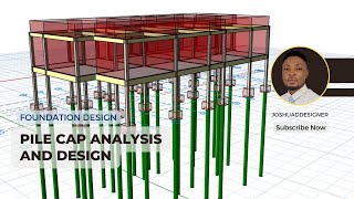 PILE CAP ANALYSIS AND DESIGN [upl. by Yajet]