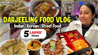 Darjeeling Food Tour  Indian Food Korean food Street Food amp more  Episode12 [upl. by Nayar]