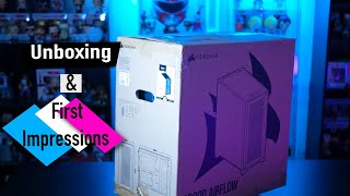 Corsair 4000D Airflow Unboxing and First Impressions [upl. by Tillfourd]