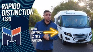 Rapido Distinction i 190 Motorhome Review with We Buy Any Motorcaravan [upl. by Myrt]