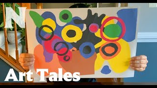 How to create a Henri Matisse collage for kids  Art Tales [upl. by Kitty301]