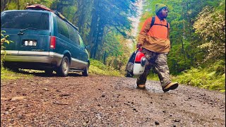 Van life Preparing for winter unboxing amp first snowfall [upl. by Weissmann674]