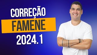 FAMENE 20241  FÍSICA  PARTE 2 CORREÇÃO [upl. by Akinohs858]