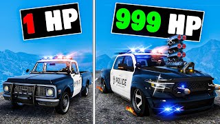 Upgrading to the FASTEST Police Truck in GTA 5 [upl. by Leschen]