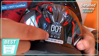 Axor Apex HUNTER Helmet  UnboxingDetailed review amp Features  Best helmet under 5000Budget Helmet [upl. by Nosyrb]