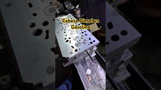 CABEZA DIESEL VS GASOLINA automobile tallermecanico tallermecanicoautomotriz tips [upl. by Even]