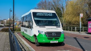 Country buses and London buses at work at Loughton Station on 8th March 2022 [upl. by Narud]