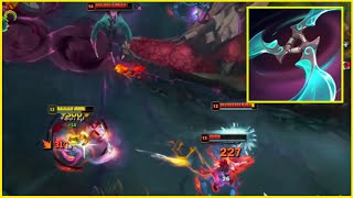 Navori Flickerblade Ezreal Is Build Different  League of Legends Clip [upl. by Shanan]