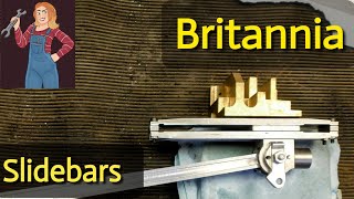 Modelworks Britannia Ep35 Crosshead Slidebars assembly livesteam [upl. by Novelc]