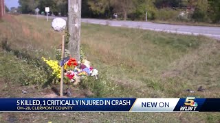 5 killed 1 critically injured in Clermont County crash [upl. by Thaine]