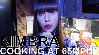 Kimbra Makes Bread amp Butter Pudding  COOKING AT 65MPH Ep 31 [upl. by Elwee]