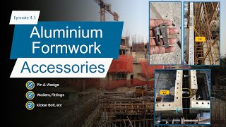 Aluminium Formwork Accessories l MIVAN Shuttering [upl. by Yvette649]