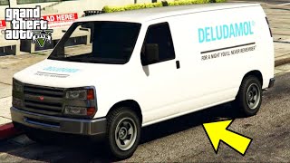 GTA 5 Como Encontrar a Van Deludamol [upl. by Ymerrej]